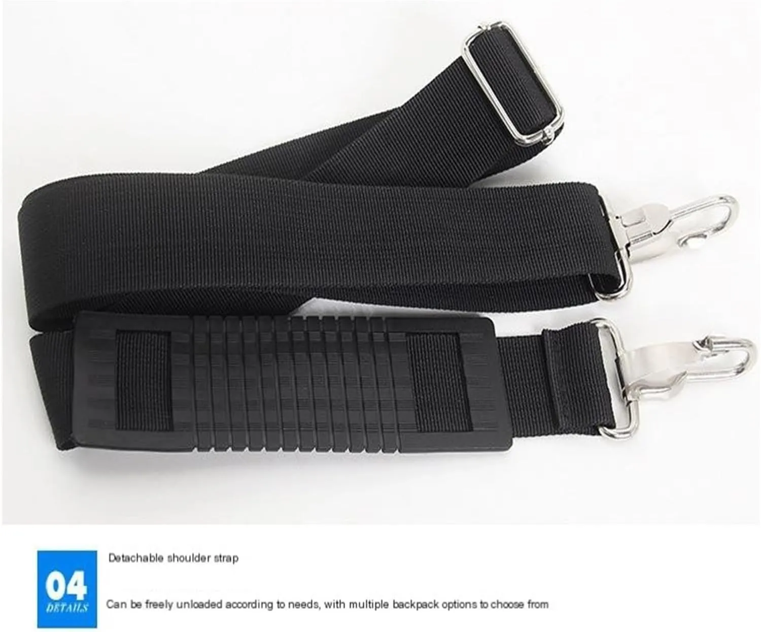 14.6-inch Laptop Black Briefcases, Waterproof Document Bags, Wear-resistant Shoulder & Crossbody Business Meeting Bags