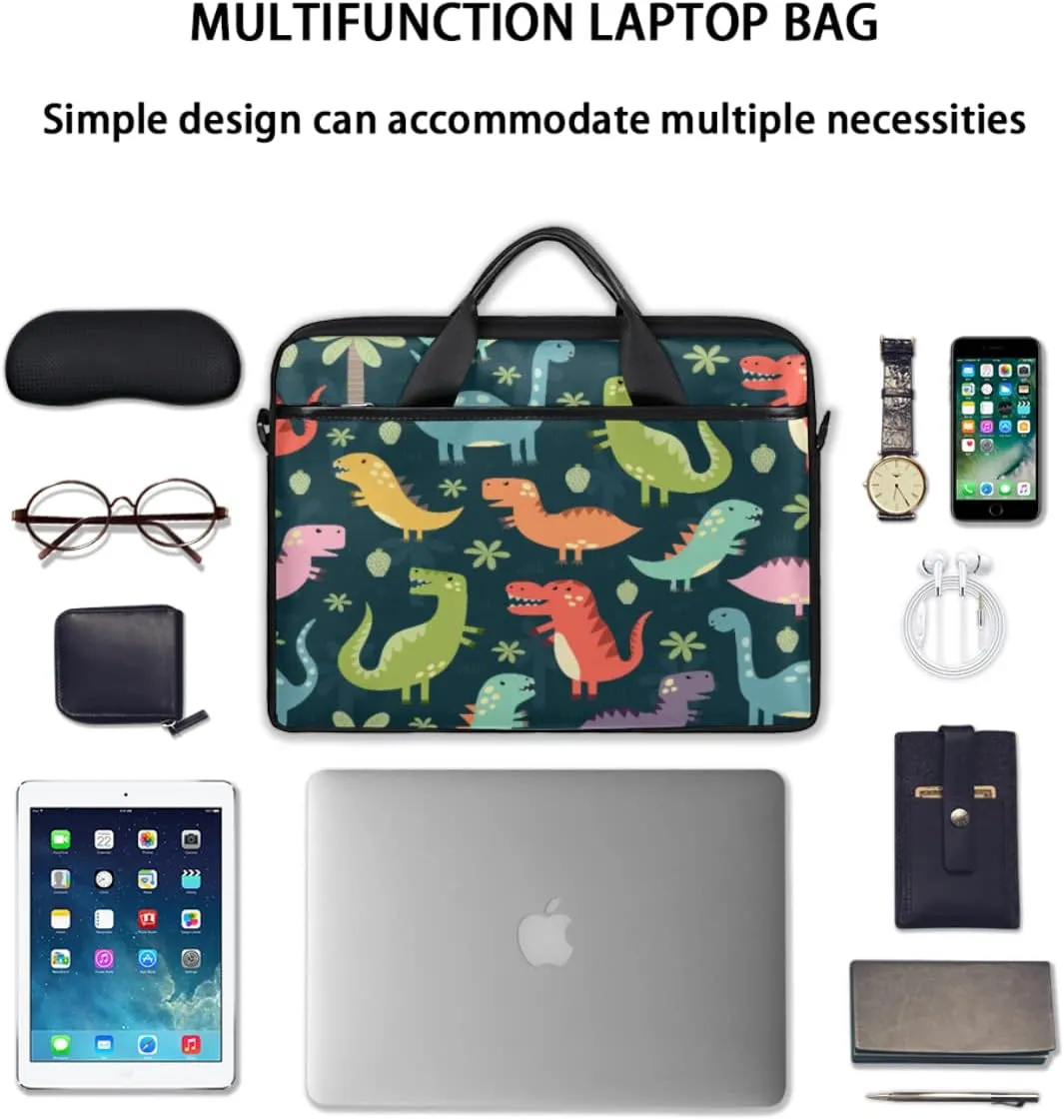 Abstract Art Laptop Shoulder Messenger Bag Waterproof Laptop Briefcase with Handle and Padded Strap Case Sleeve