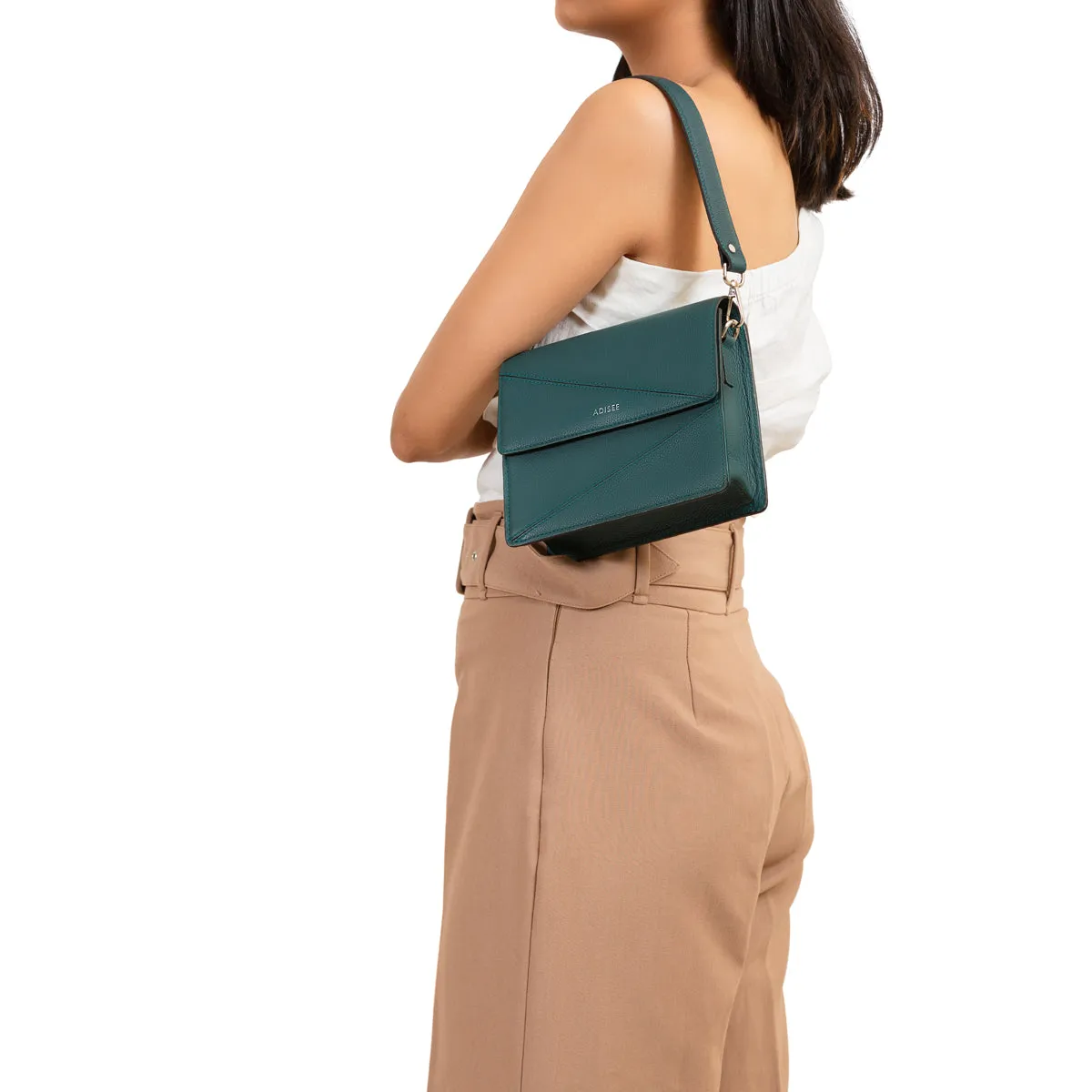 Adisee Teal Diana Mini Sling and Cross Bags