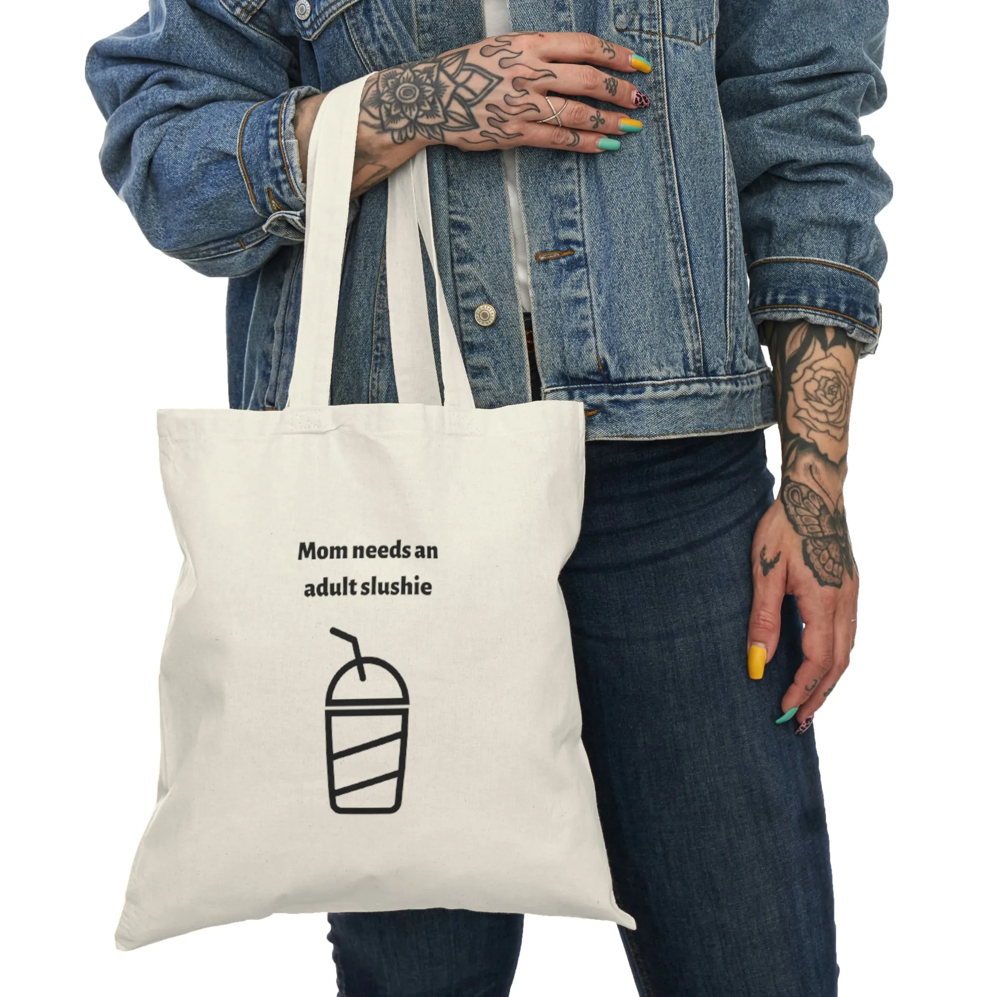 Adult slushie Natural Tote Bag