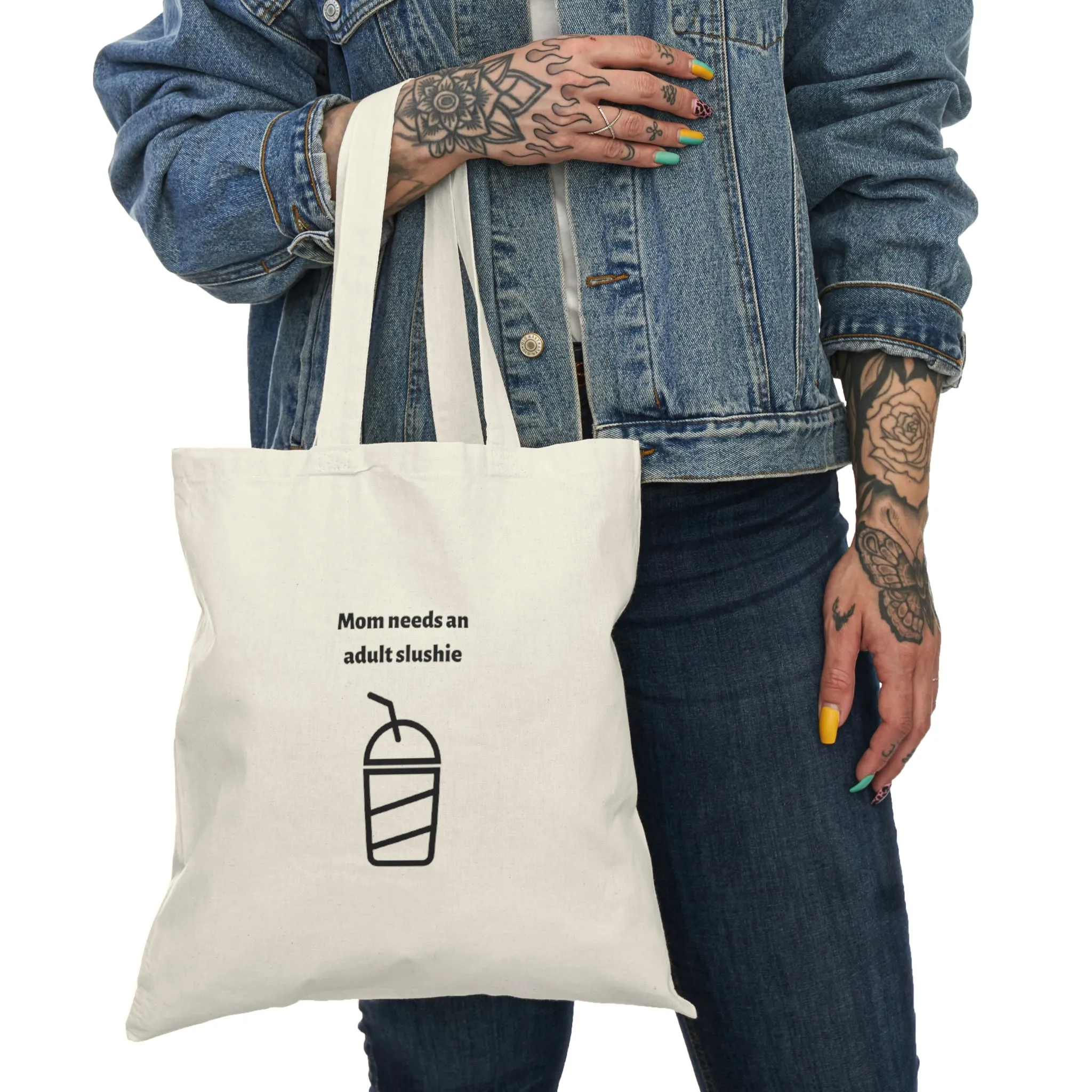 Adult slushie Natural Tote Bag