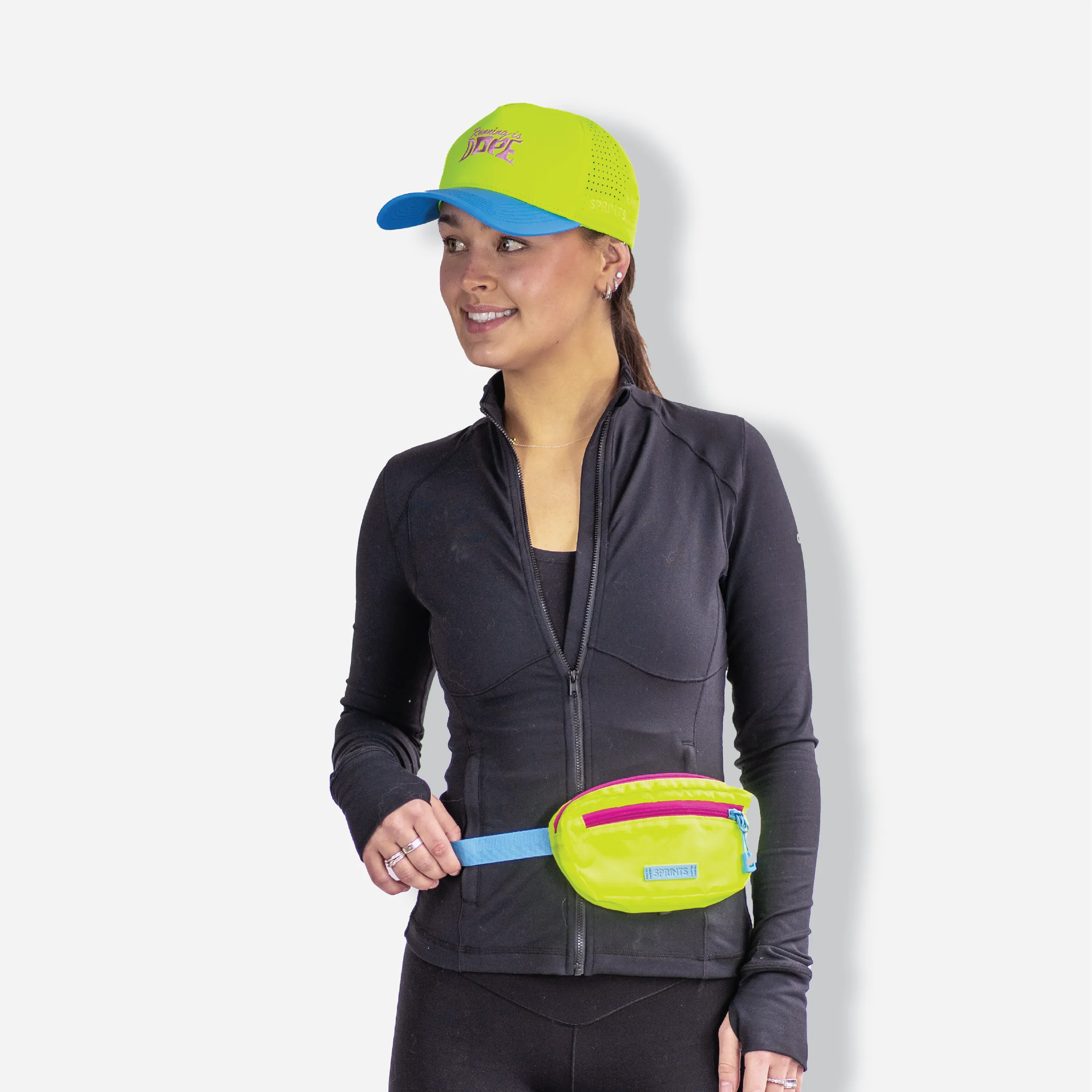 Alien Acid Glow Sling It Bag