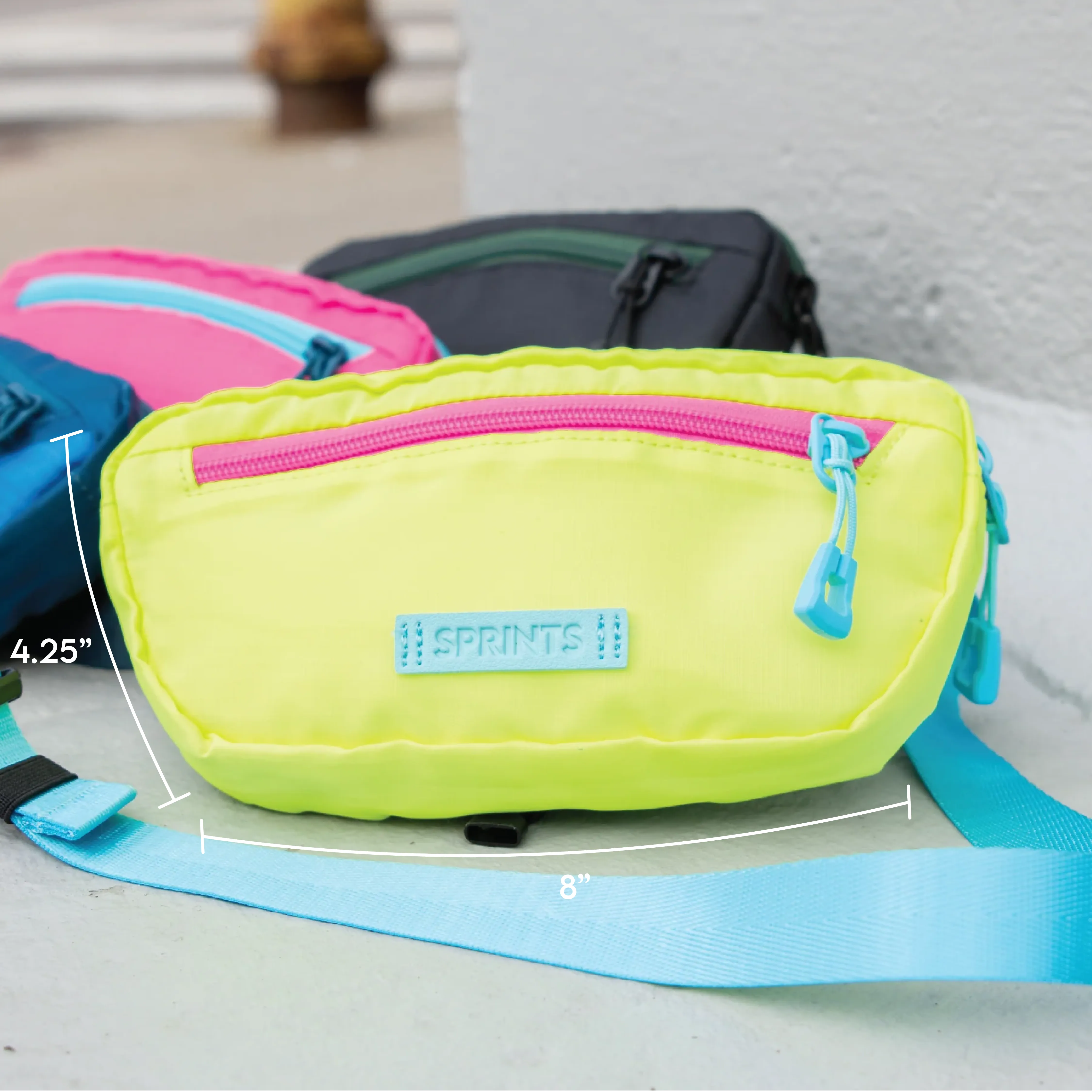 Alien Acid Glow Sling It Bag