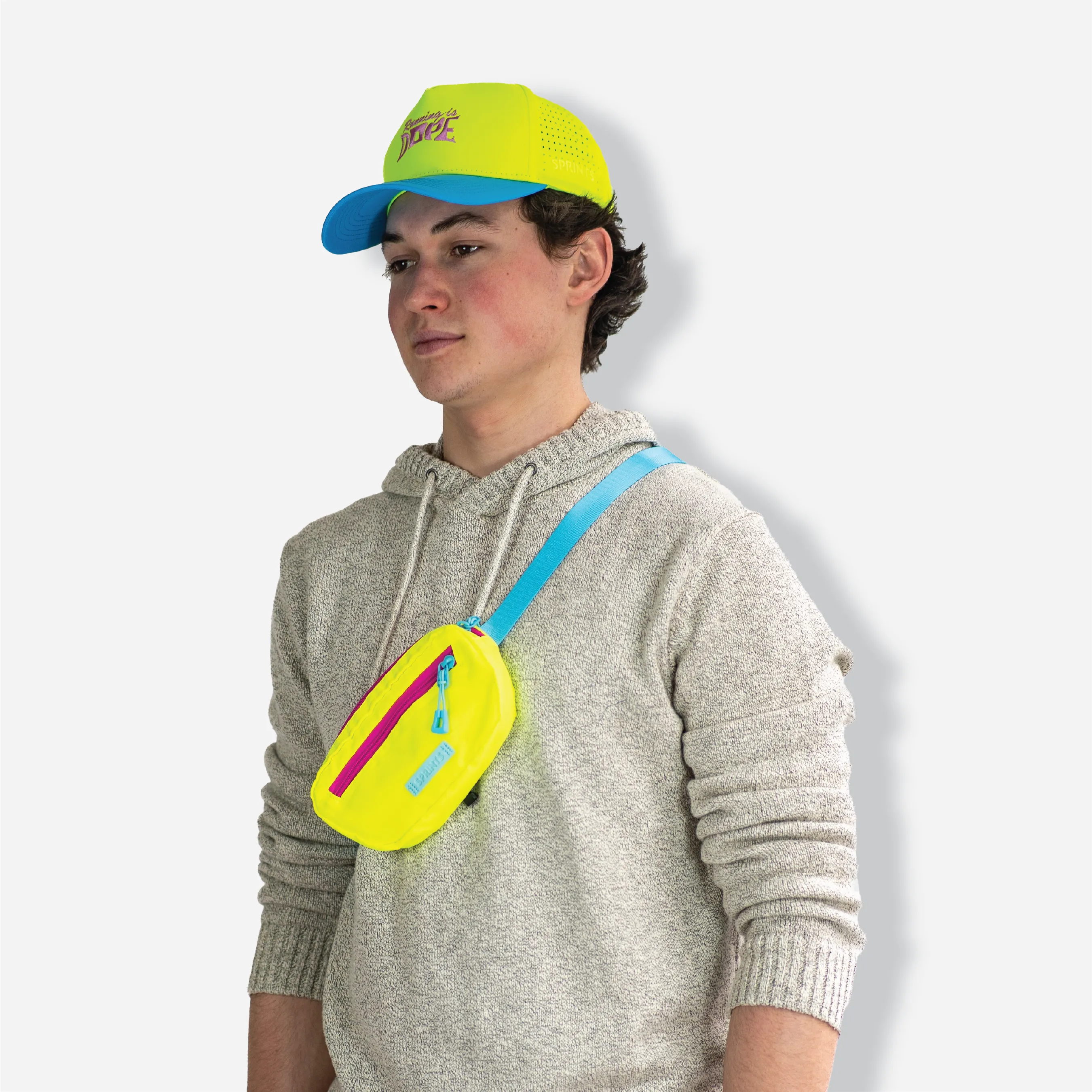 Alien Acid Glow Sling It Bag