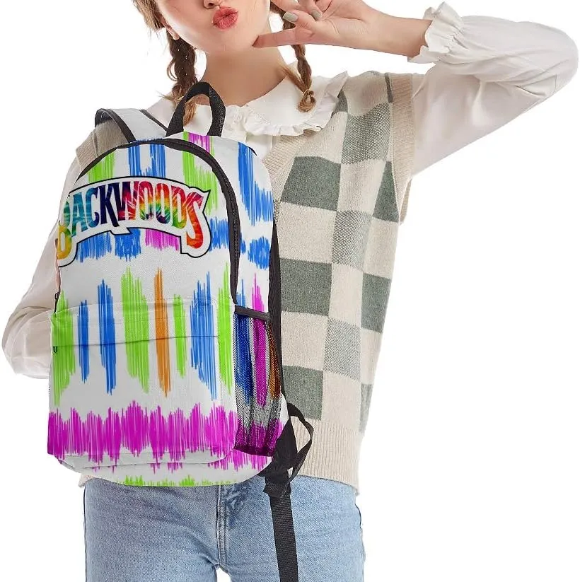 Backwoods Backpack, Backwoods Laptop Bag School Bag Travel Shoulder Bag Book Bags (Q), One Size