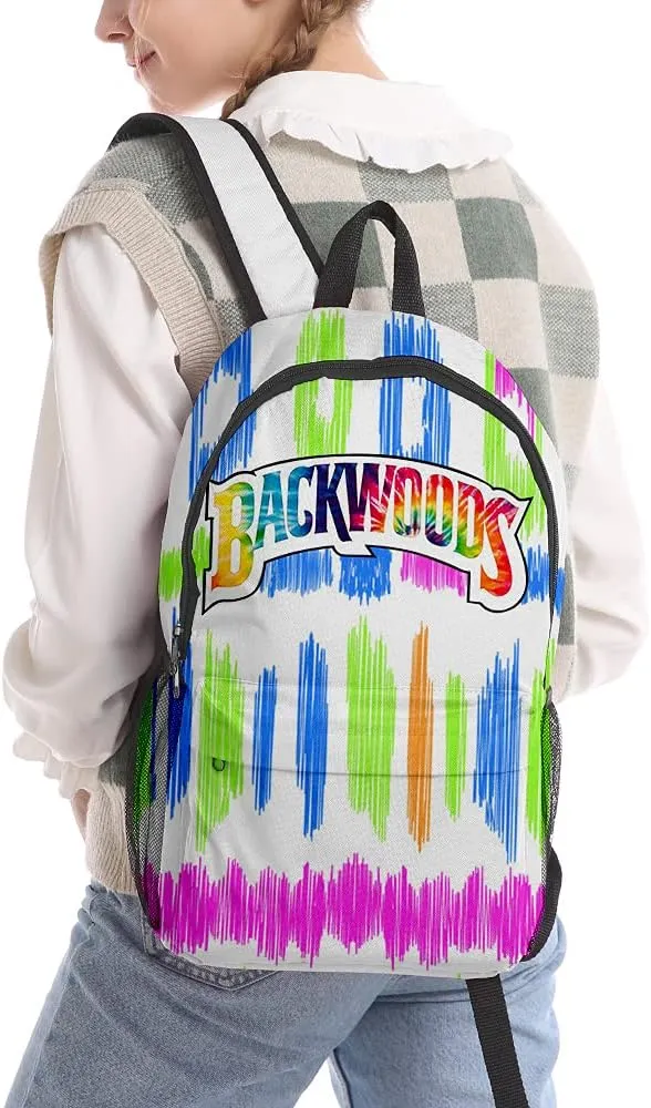Backwoods Backpack, Backwoods Laptop Bag School Bag Travel Shoulder Bag Book Bags (Q), One Size