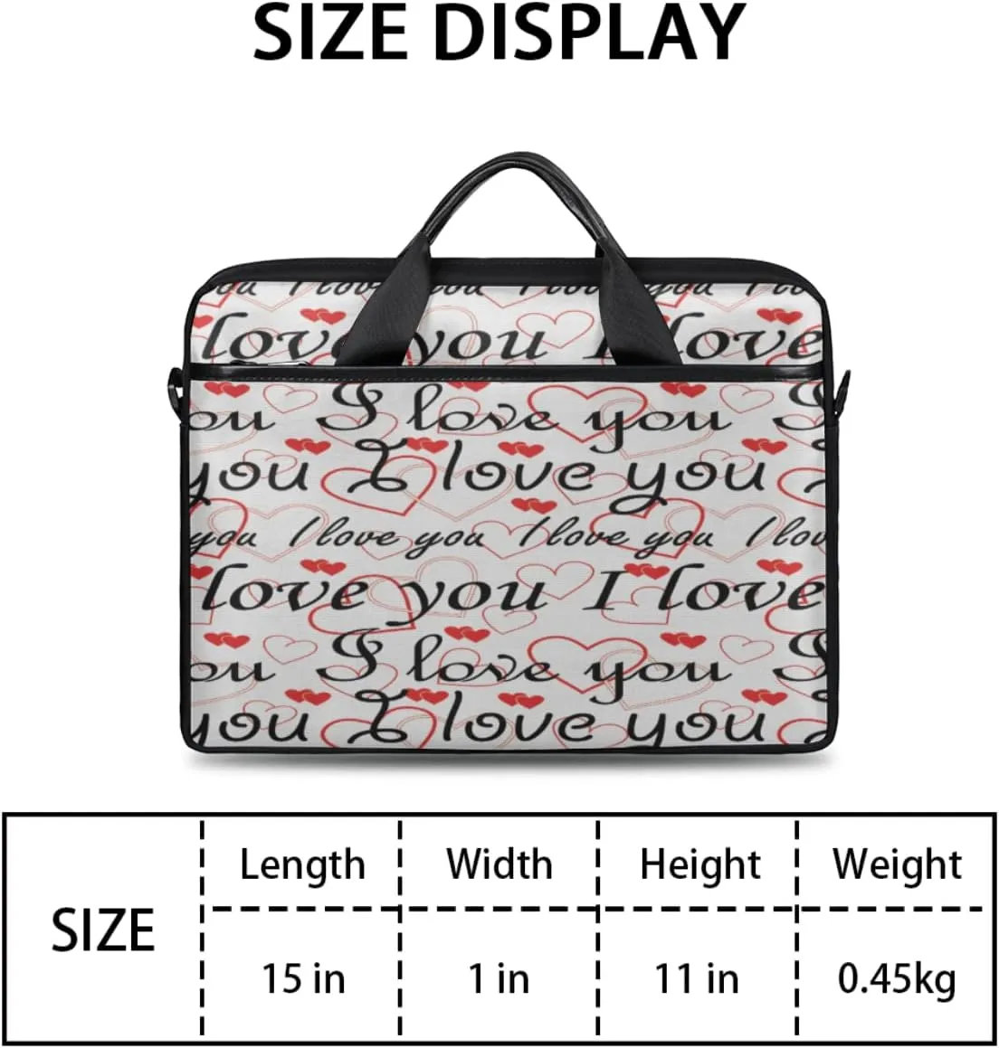 Blue Pattern Laptop Shoulder Messenger Bag Waterproof Laptop Briefcase with Handle and Padded Strap Case Sleeve