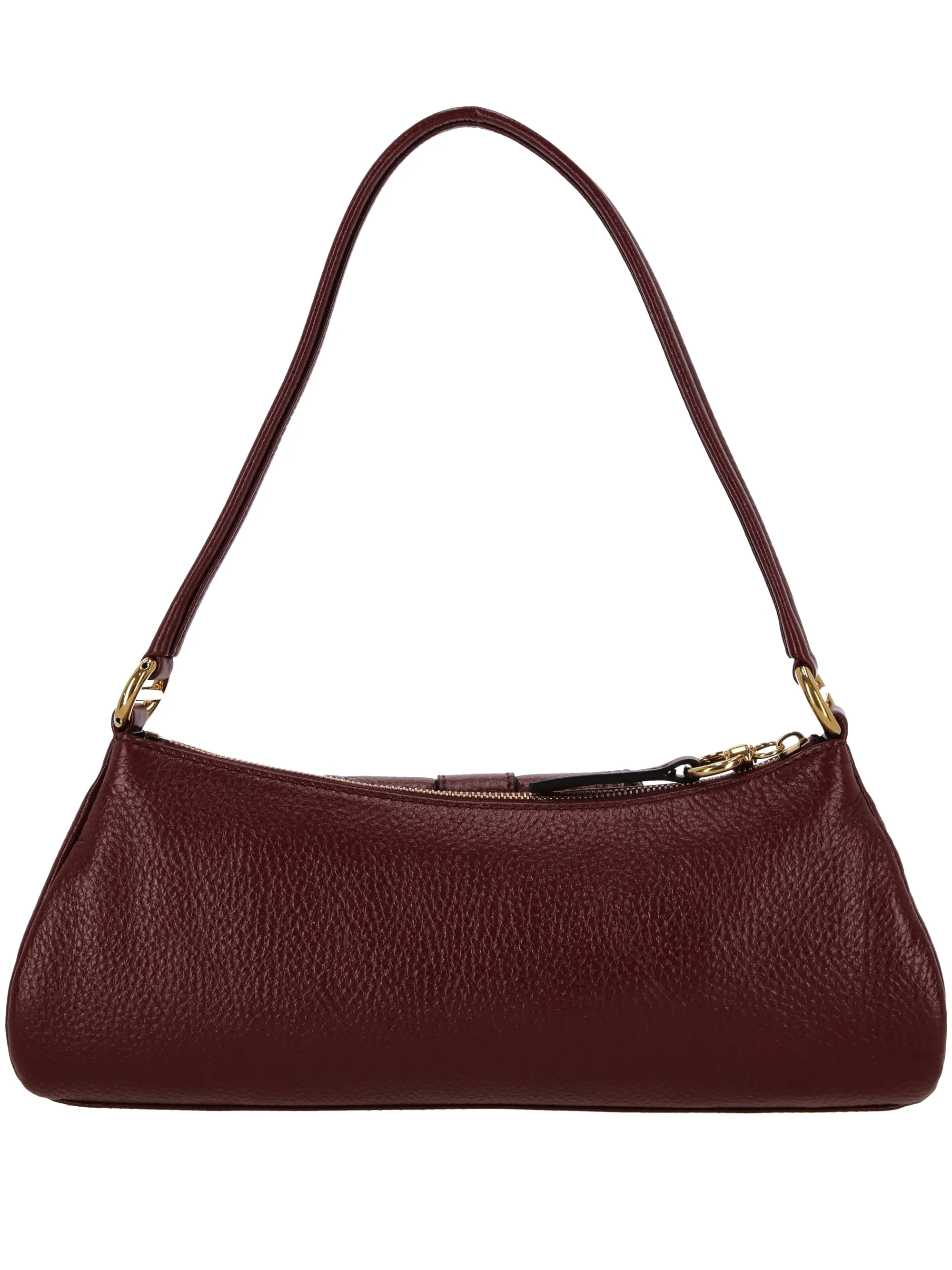 Brunet Red Elegant Shoulder Bag