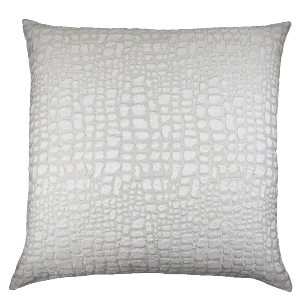 Croc Euro Pillow by Ann Gish