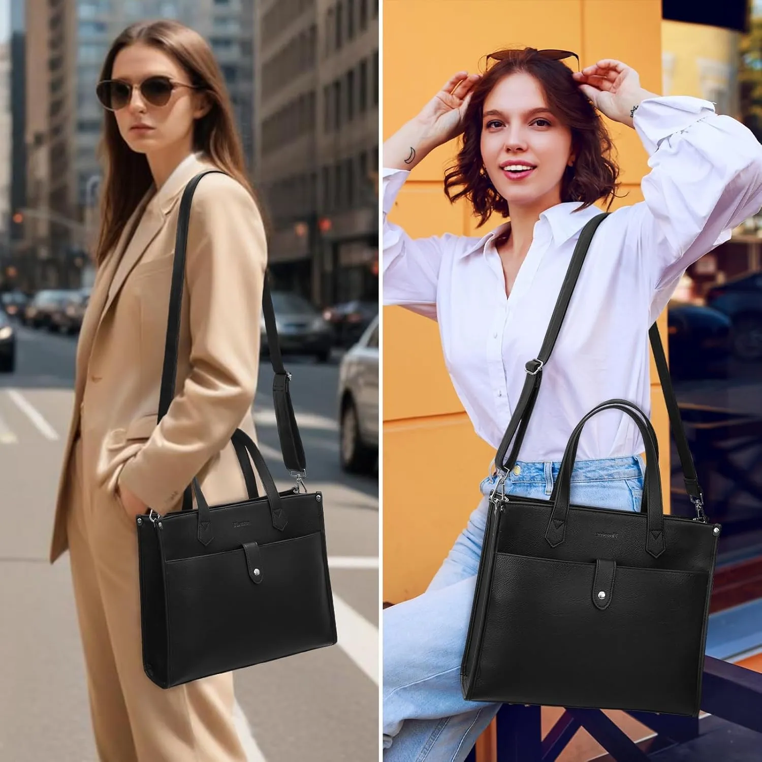 Crossbody Purses and Handbags for Women Leather Tote Purse Womens Top Handle Satchel with Detachable Strap