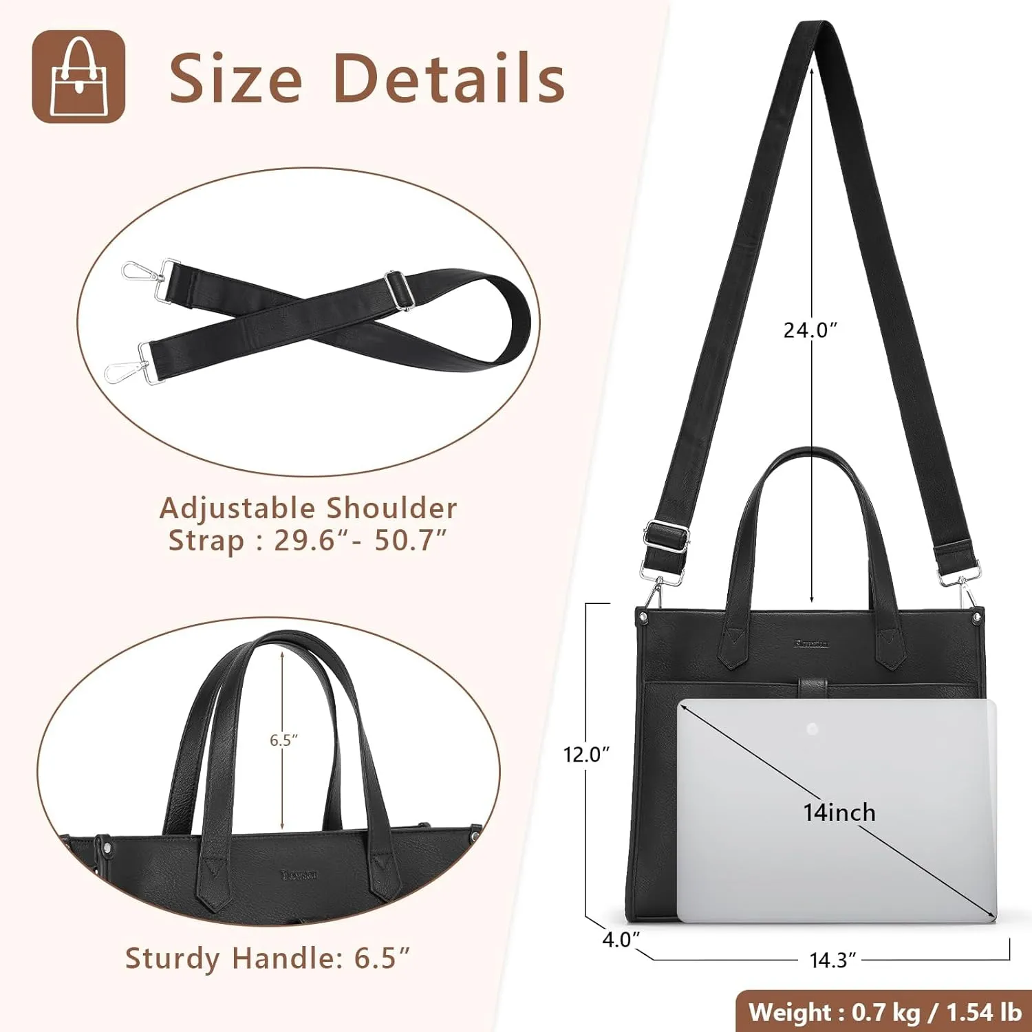 Crossbody Purses and Handbags for Women Leather Tote Purse Womens Top Handle Satchel with Detachable Strap