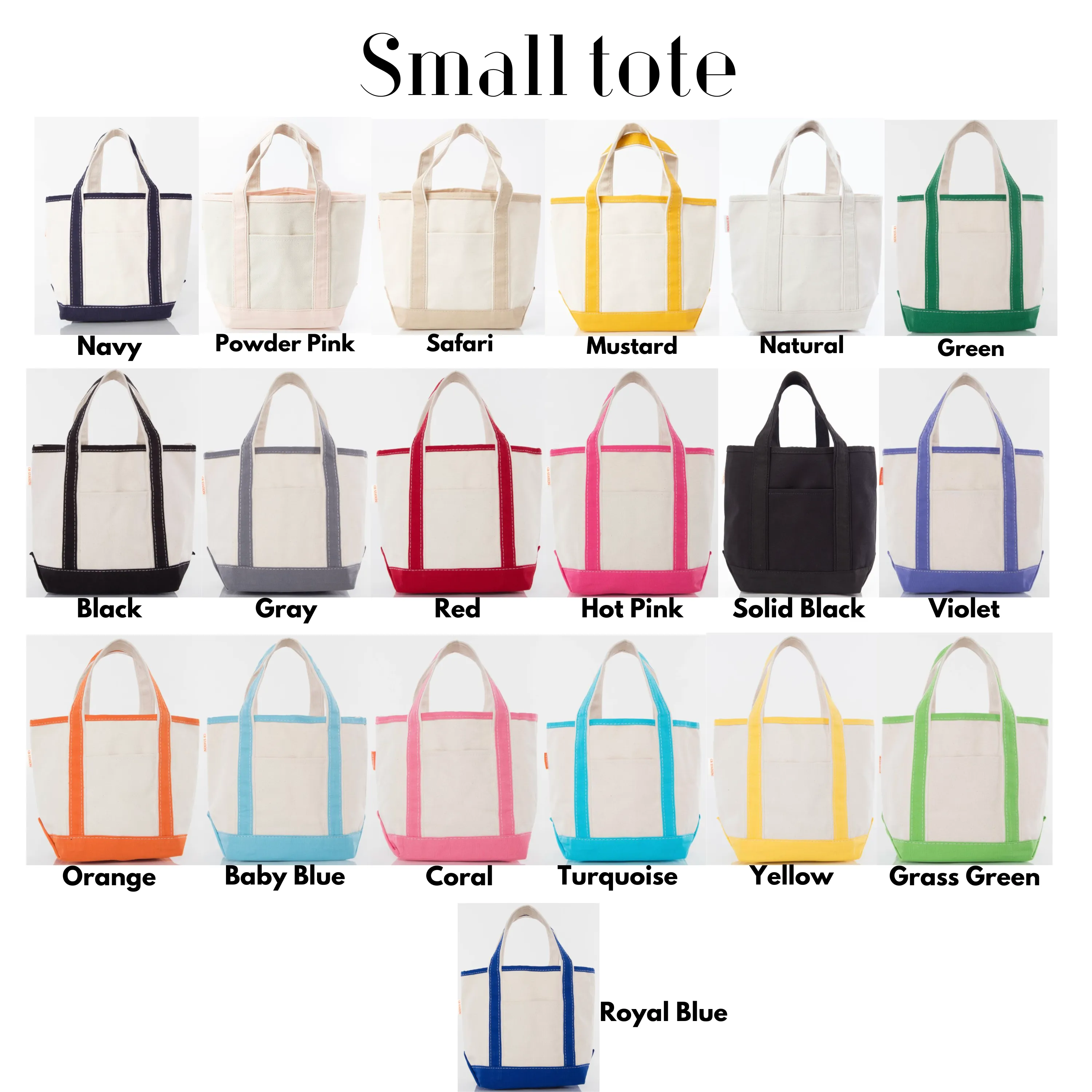Custom Embroidered Tote  Bags