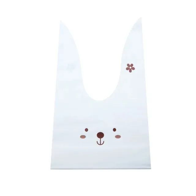 Cute Animal Ear Plastic Bags