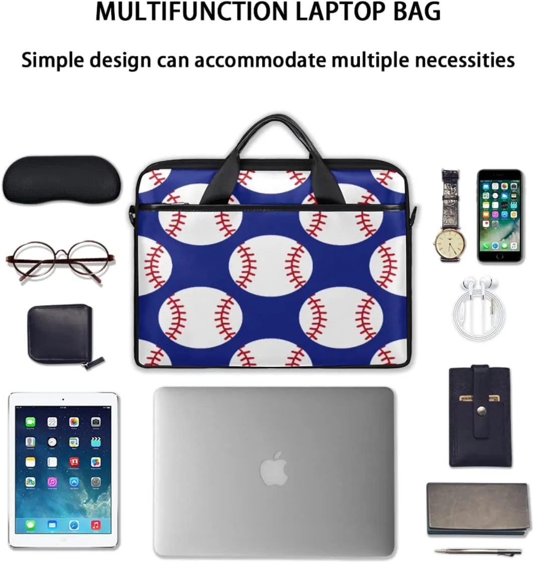 Cute Butterfly Laptop Shoulder Messenger Bag Waterproof Laptop Briefcase with Handle and Padded Strap Case Sleeve