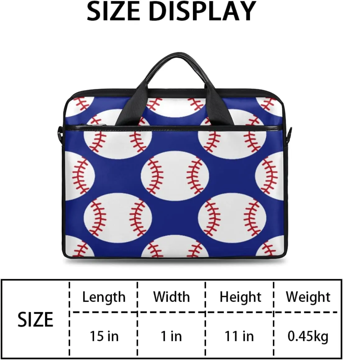 Cute Butterfly Laptop Shoulder Messenger Bag Waterproof Laptop Briefcase with Handle and Padded Strap Case Sleeve