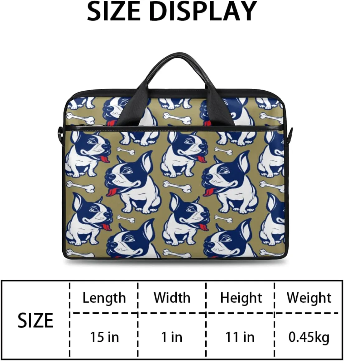 Daisy Quotes Laptop Shoulder Messenger Bag Waterproof Laptop Briefcase Handle Padded Strap