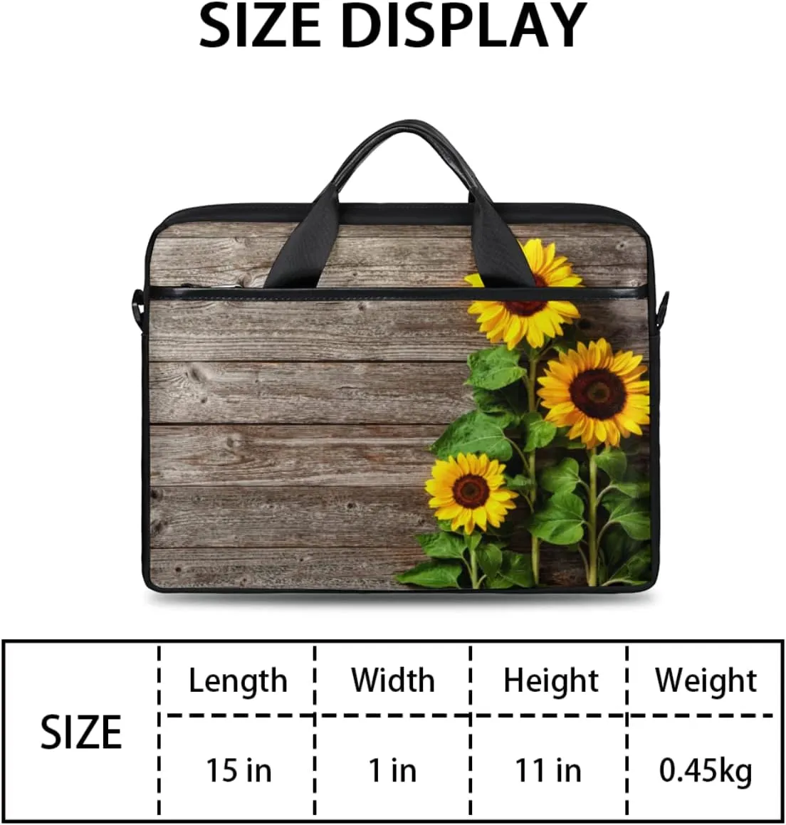 Dancing Skeleton Laptop Shoulder Messenger Bag Waterproof Laptop Briefcase Handle Padded Strap