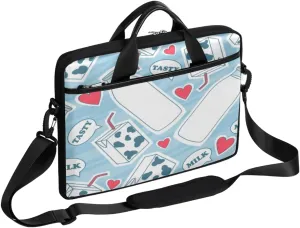 Dinosaur Seamless Laptop Shoulder Messenger Bag Waterproof Laptop Briefcase with Handle and Padded Strap Case Sleeve