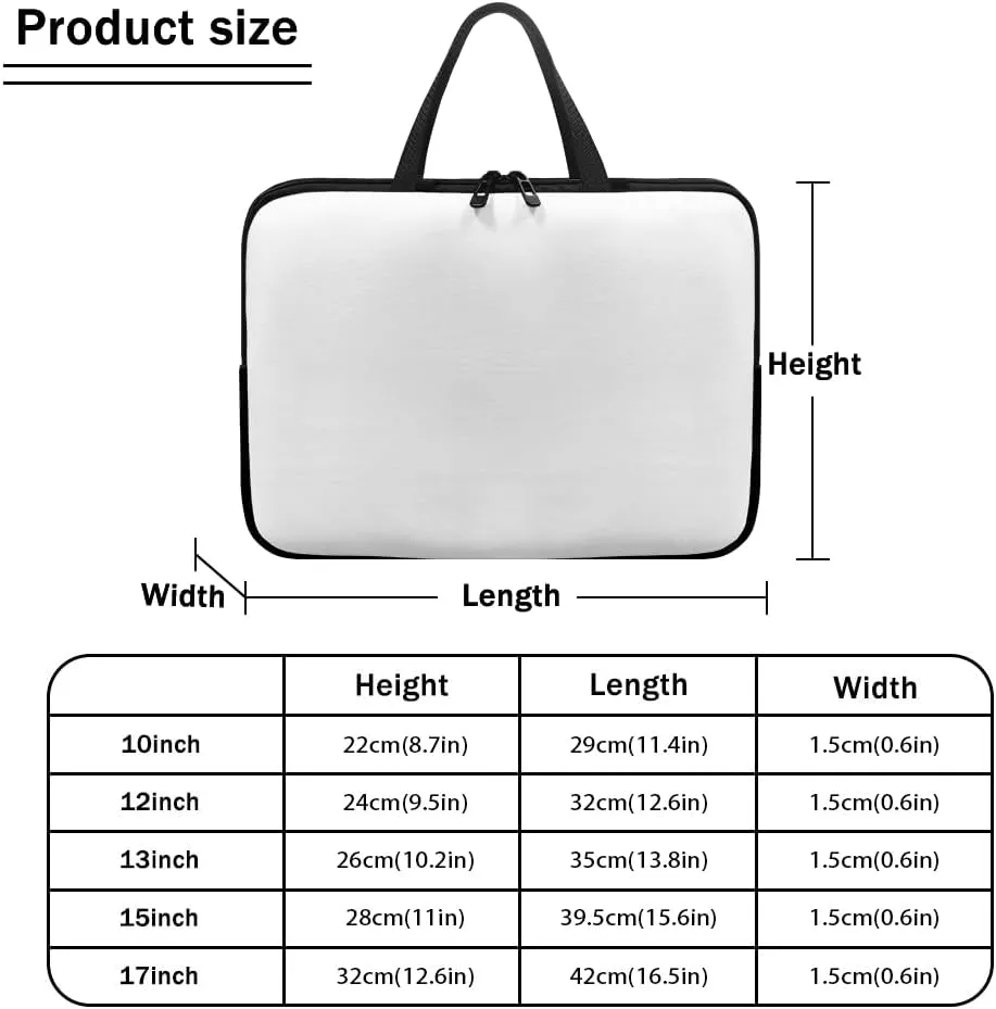Dolyues Laptop Briefcases for Women Men 10-17 Inches Laptop Bag Water-resistant Computer Bag Lightweight