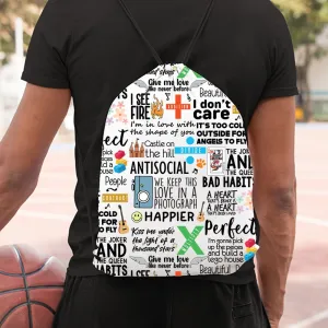 Drawstring Bag - Ginger's Doodle
