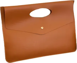 Envelope Clutch Purses for Women, Vintage Flap Tote Top Handle Casual PU Leather Satchel Handbags for Commuting Work