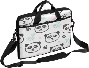 Ethnic Style Elephant Laptop Shoulder Messenger Bag Waterproof Laptop Briefcase with Handle and Padded Strap Case Sleeve