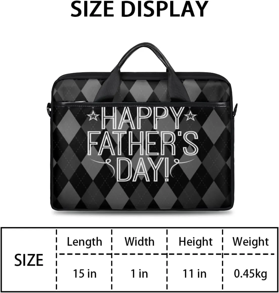 Ethnic Sugar Skull Laptop Shoulder Messenger Bag Waterproof Laptop Briefcase Handle Padded Strap