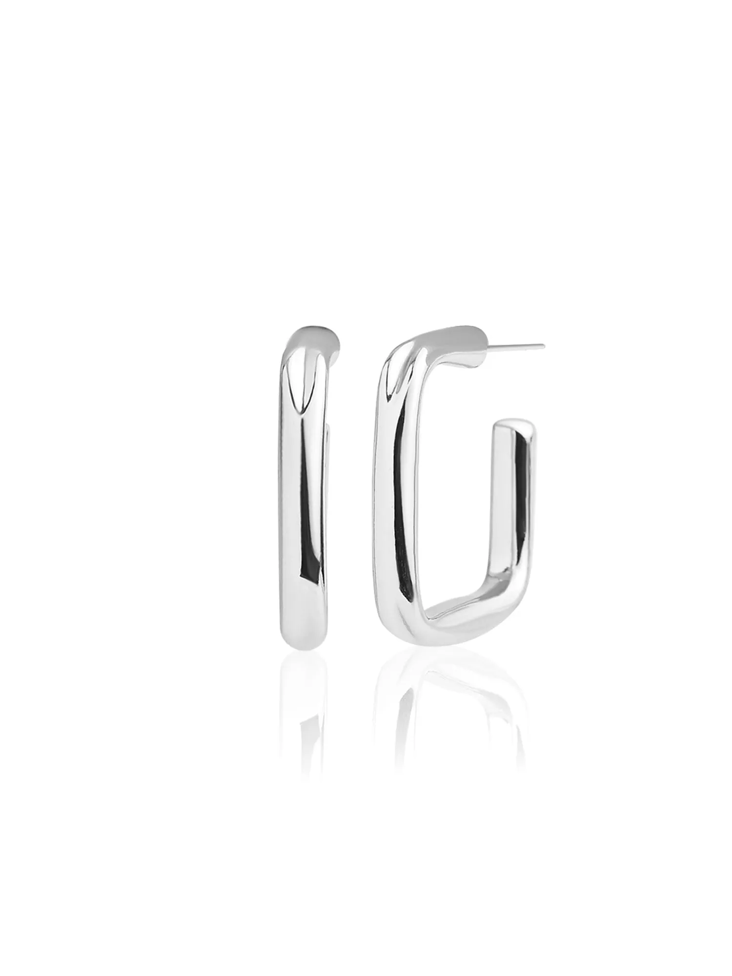 Everyday Square Hoop Earrings