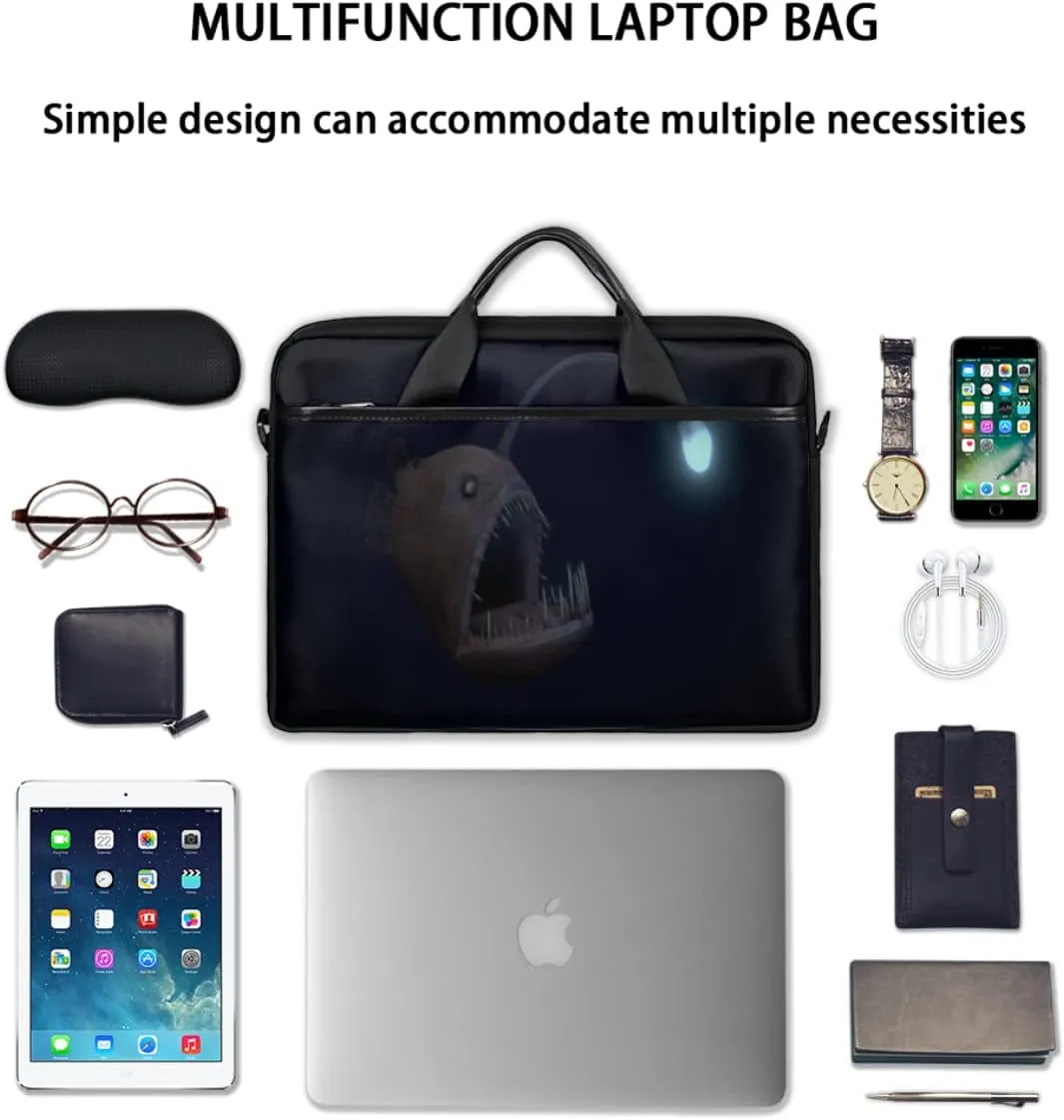 Flower Sugar Skull Laptop Shoulder Messenger Bag Waterproof Laptop Briefcase with Handle and Padded Strap Case Sleeve