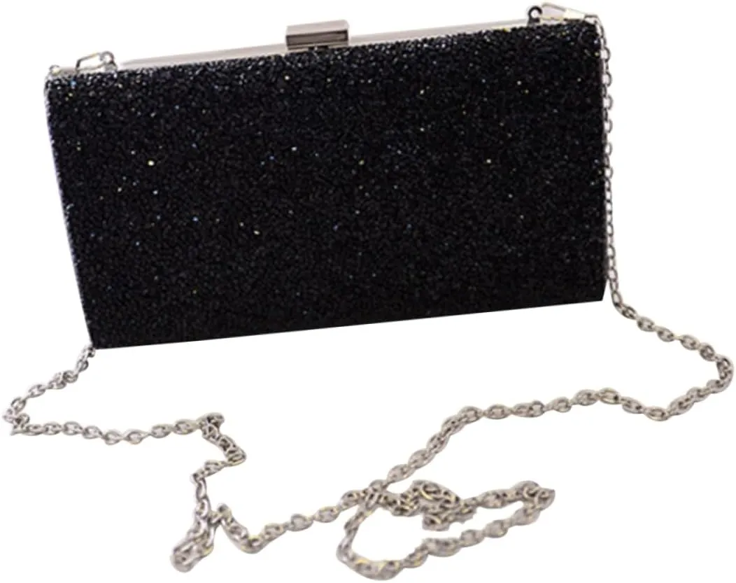 GALPADA Dazzling Evening Bag Rhinestone Crossbody Bag Purses for Weddings Purses for Women Evening Bags for