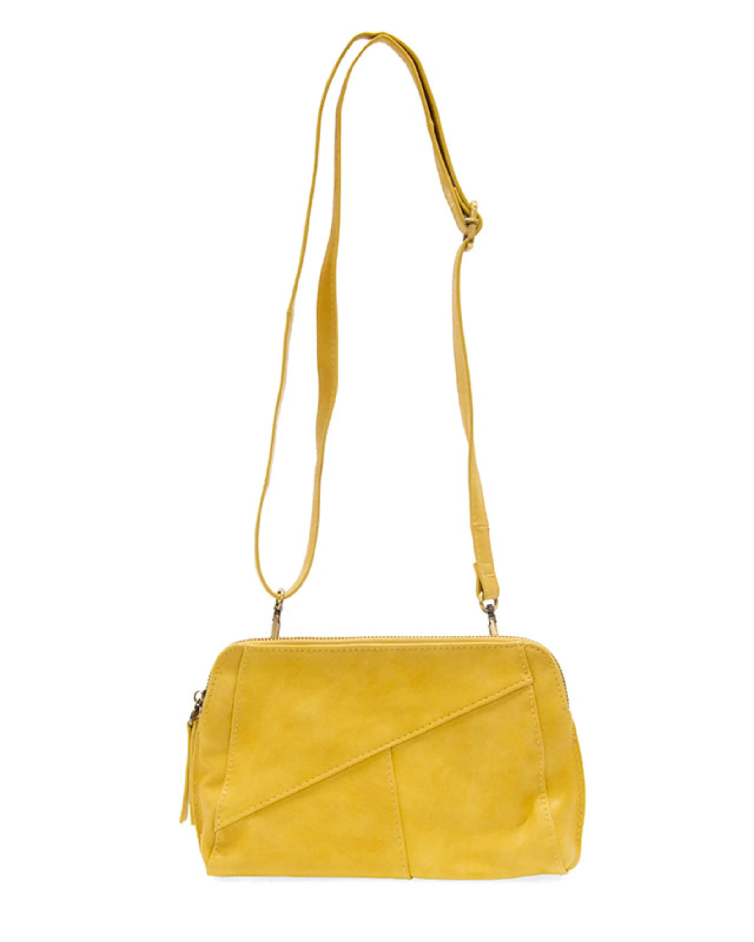 Gigi Crossbody Woven Wrist Strap [Mellow Yellow-L8138]