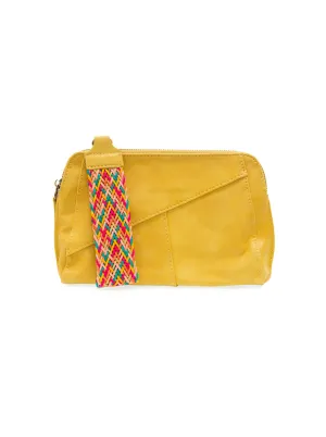 Gigi Crossbody Woven Wrist Strap [Mellow Yellow-L8138]