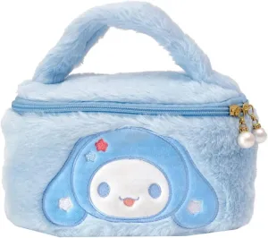 Hanging Travel Toiletry Bag with Spacious Compartments,Cute Cartoon Large Waterproof Portable Makeup Bag for Women (blue)