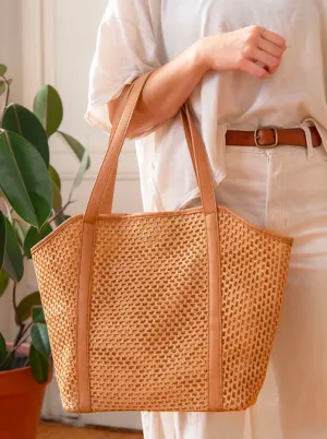 Haven Open Weave Tote [Natural-L8233]