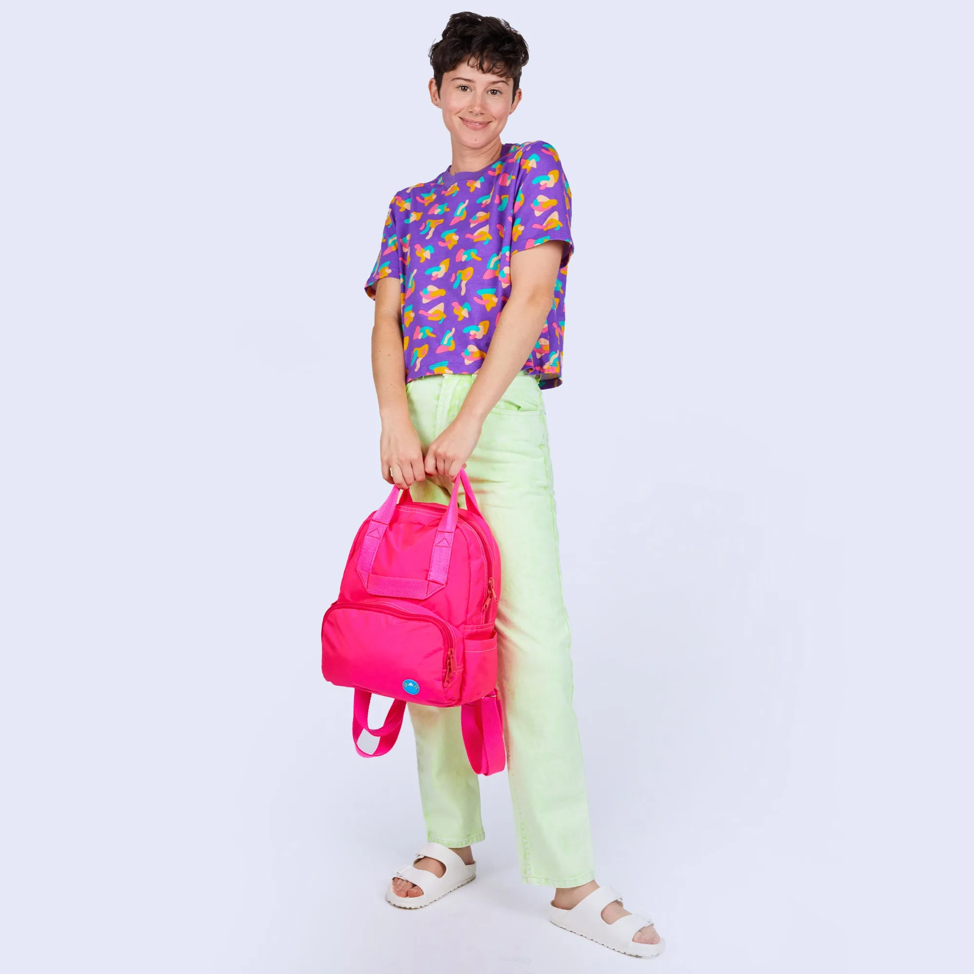 Hot Pink Mini Atlas Backpack