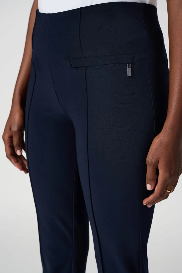 Joseph Ribkoff Midnight Blue Classic Structured slim pant