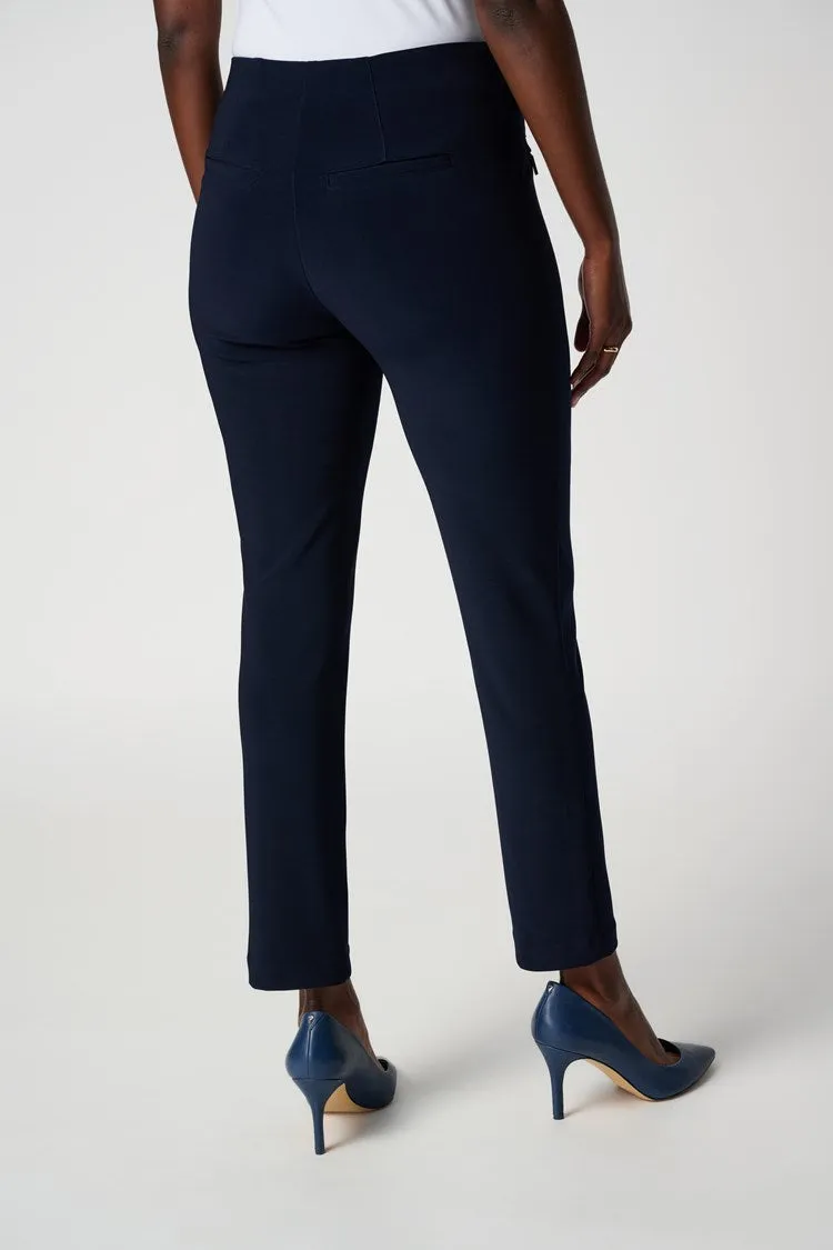 Joseph Ribkoff Midnight Blue Classic Structured slim pant