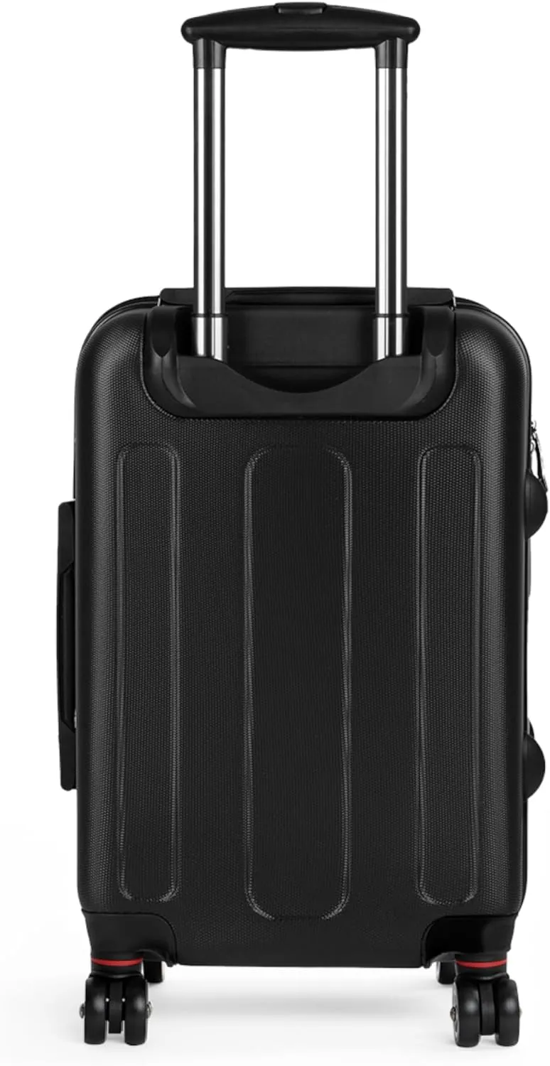 June in Color Meow Out Loud Travel Bag  Durable Hard-Shell Suitcase with 360 Spinner Wheels & Secure Lock for Smooth Travel