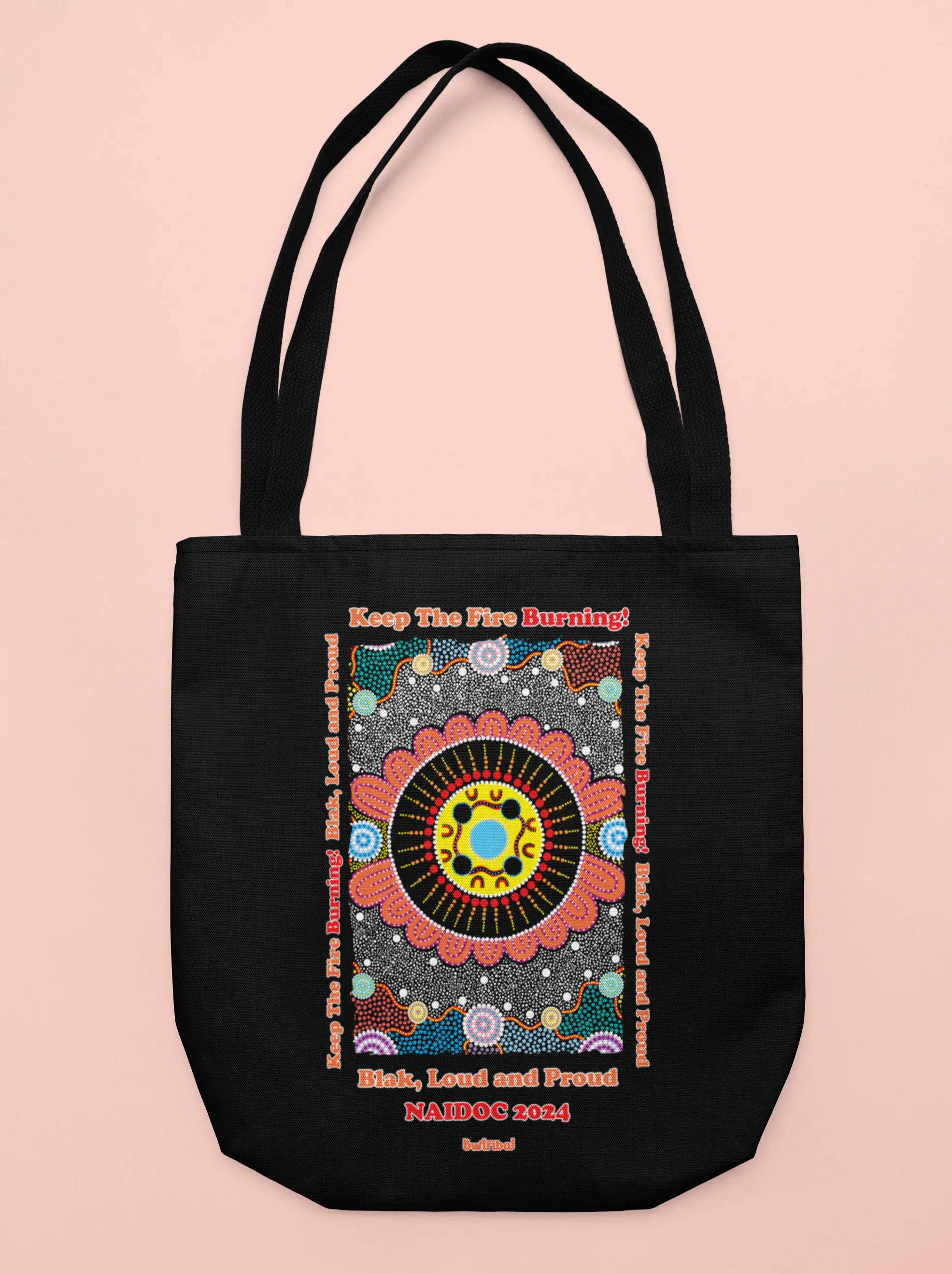 Kaala Danjoo (Fire Together) - NAIDOC 2024 Canvas Bag