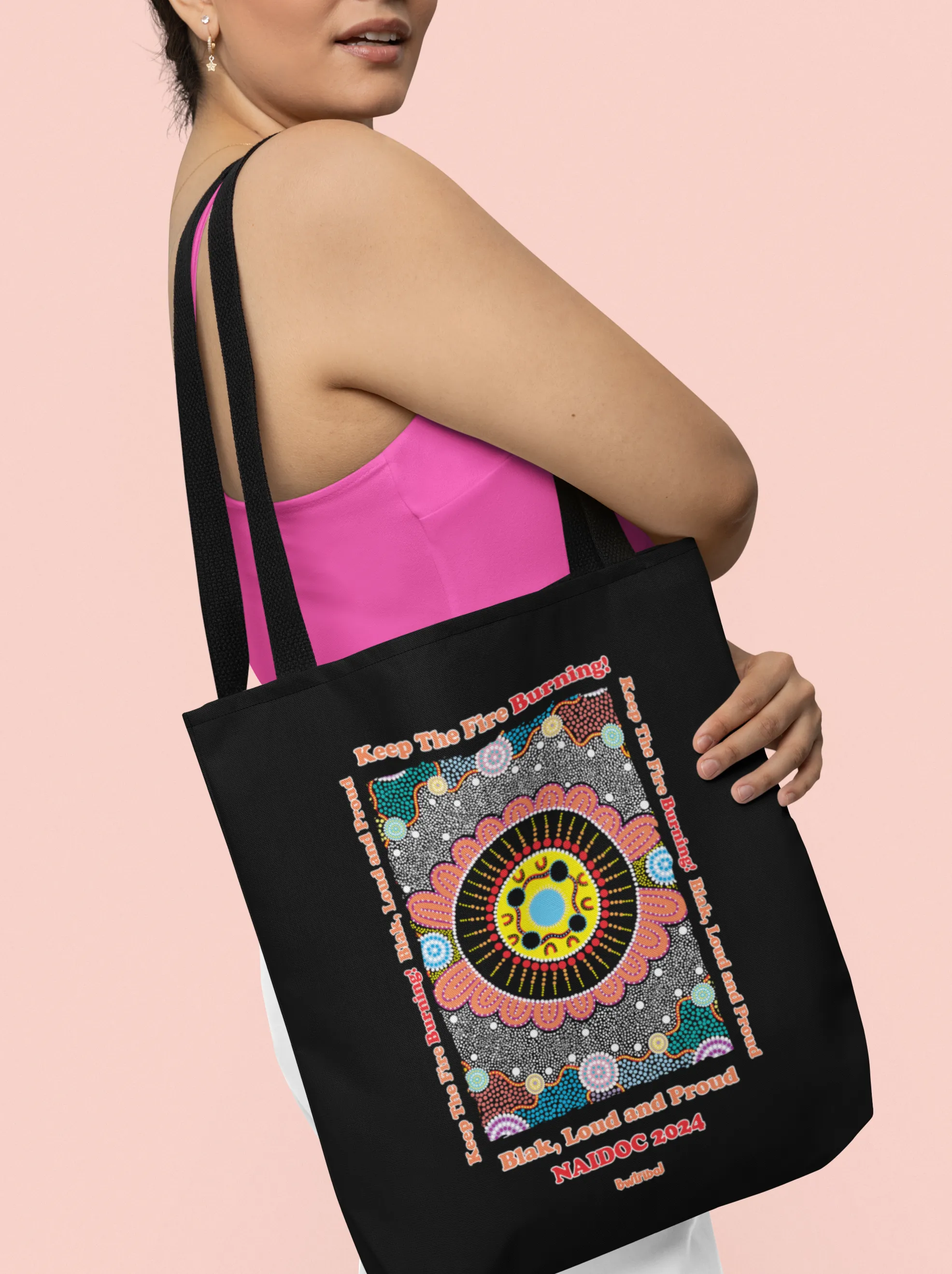 Kaala Danjoo (Fire Together) - NAIDOC 2024 Canvas Bag