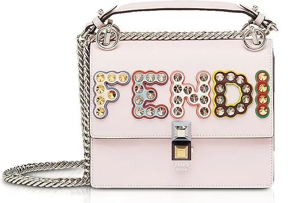 Kan I MCL Leather Shoulder Bag - Black, Peonia Pink, Pearl Gray