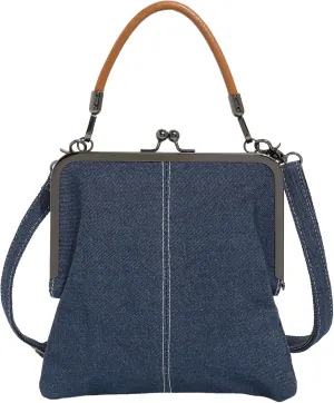 Kiss Lock Purses and Handbags for Women Small PVC Tote Bag Kraft Paper Crossbody Bag Clear Top Handle Purse Kisslock Satchel