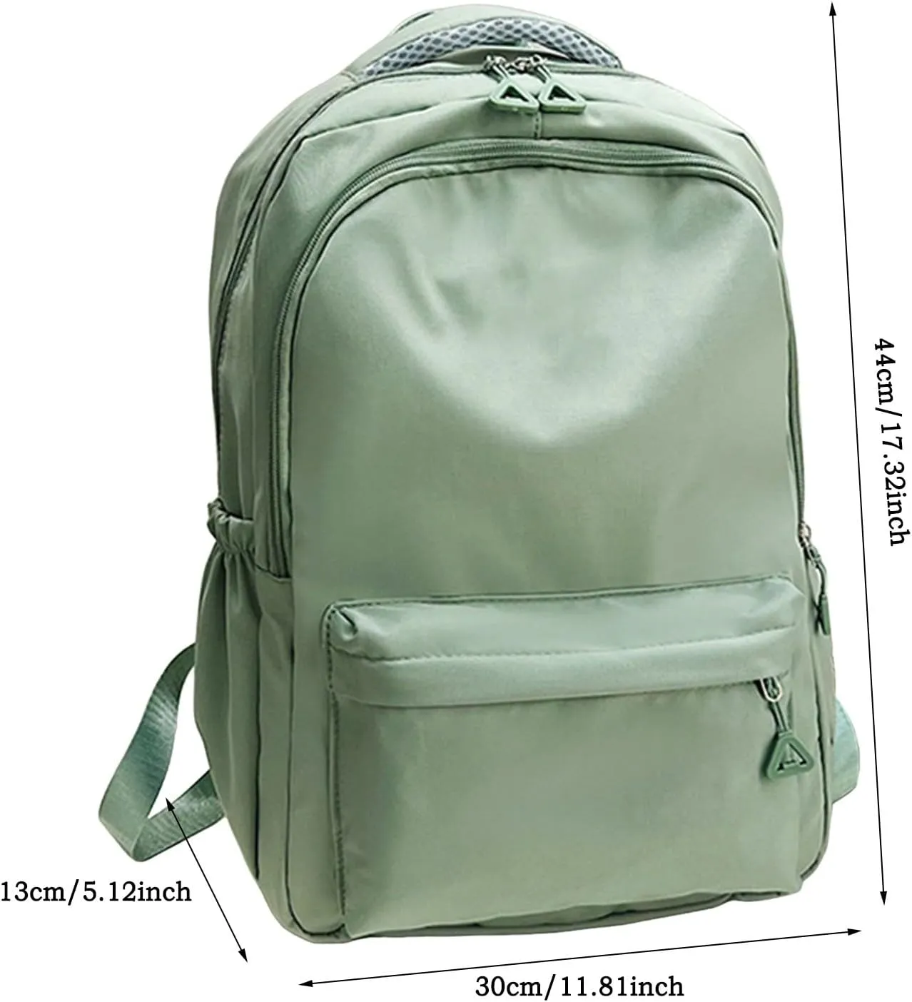 Ladies Multipurpose Design Handbag Adjustable Shoulder Belt Zipper Backpacks Outdoor Travel Backpack for Girls(A)