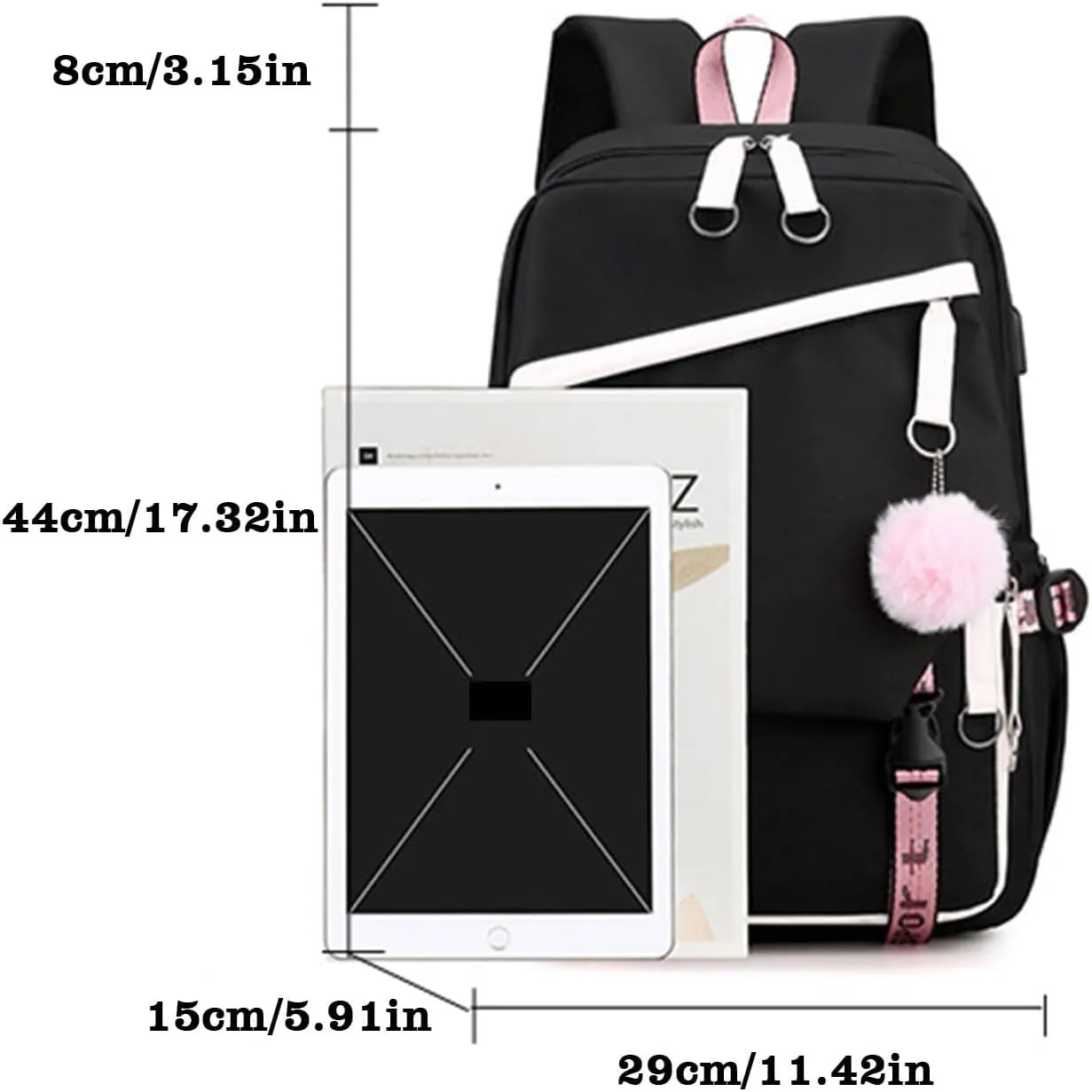 Ladies Multipurpose Design Handbag Comfortable Practical Layered Backpacks Anti Theft Crossbody Bags for Women(Yellow)