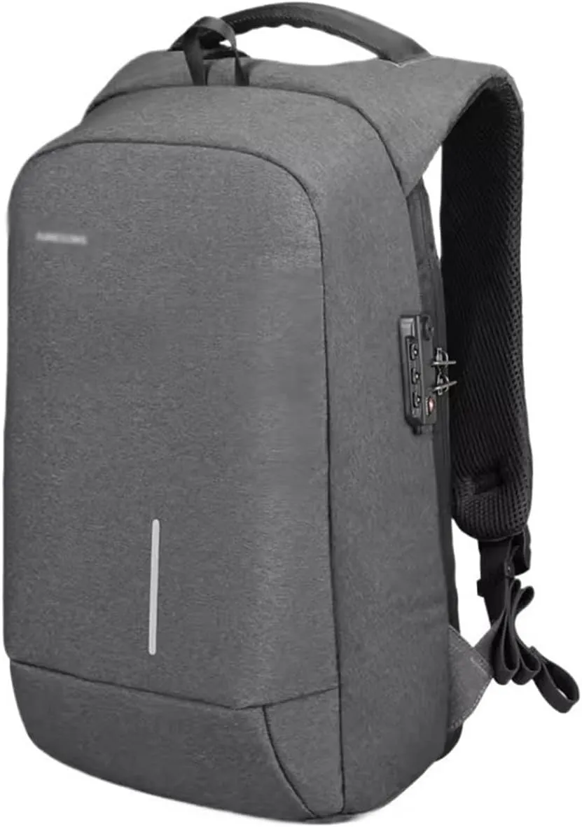 Laptop Bag Case High-grade Business Multifunctional Commuter Backpack 15.6 Inches Men And Women Shoulders Anti-theft Backpack Travel Large-capacity Bag Laptop Sleeve Case (Color : Dark Gray)