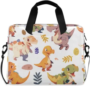 Laptop Bag Fits Up to 16 Inch Computer Dinosaur Baby Eggs Laptop Briefcases for Men Women