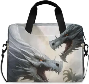 Laptop Bag Fits Up to 16 Inch Computer Dragon's Power Laptop Briefcases for Men Women