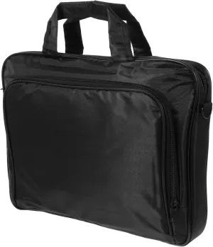 Laptop Bag for 14 Inch Notebook Men's Business Briefcase Water Resistant Laptop Tote Bag Padded Shoulder Straps Black