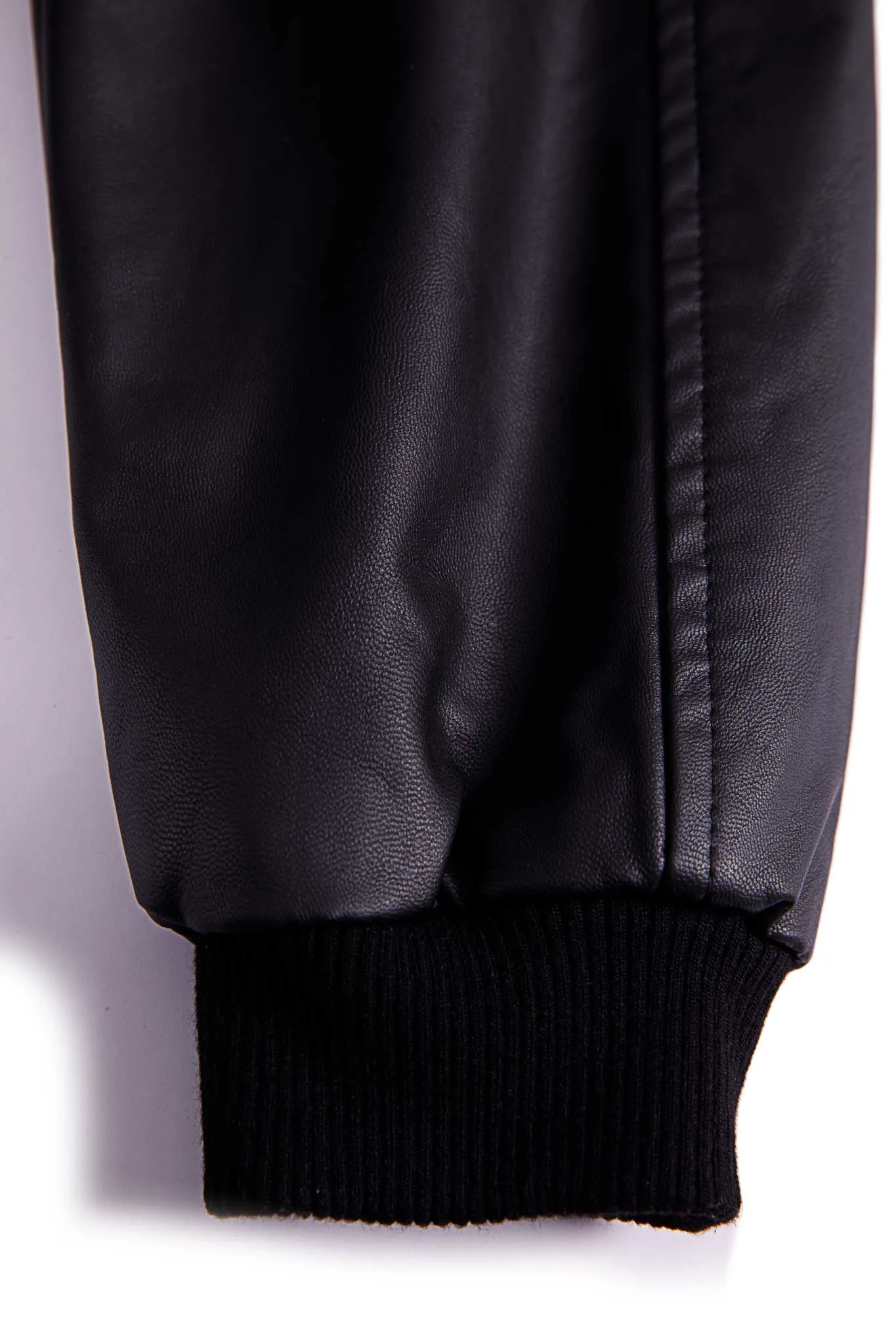 LEATHER EFFECT JACKET