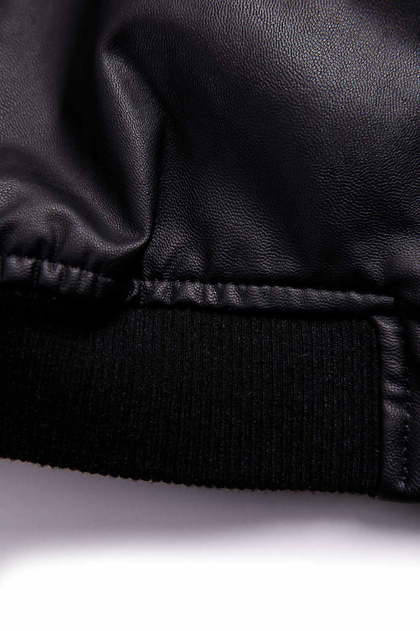 LEATHER EFFECT JACKET